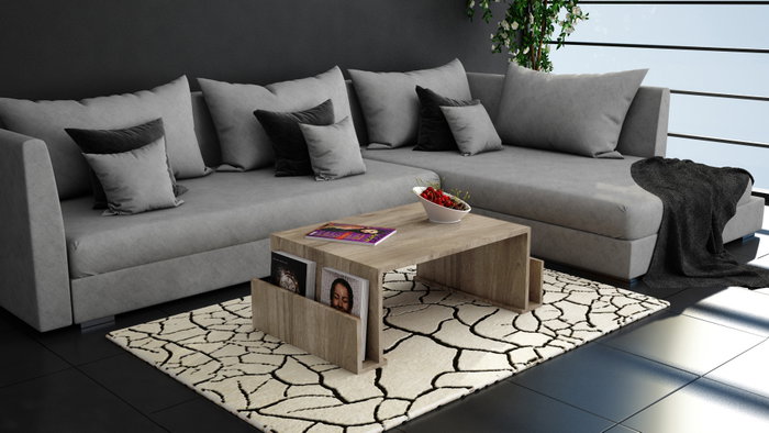 Hanah Home Magazin - Mesa de centro Nogal Hanah Home Magazin - Mesa de centro Nogal